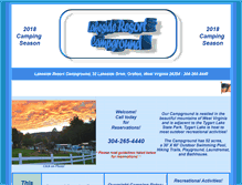 Tablet Screenshot of countrysidecamping.com